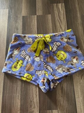 Shrek and donkey plush shorts